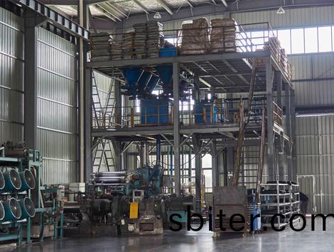 先进的全自动配料炼胶生产线